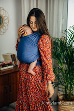 Load image into Gallery viewer, Stretchy wrap Baby Sling - LAPIS LAZULI
