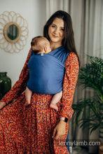 Load image into Gallery viewer, Stretchy wrap Baby Sling - LAPIS LAZULI
