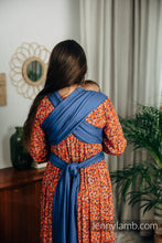 Laden Sie das Bild in den Galerie-Viewer, Gestricktes Babytragetuch - LAPIS LAZULI
