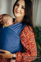 Load image into Gallery viewer, Stretchy wrap Baby Sling - LAPIS LAZULI

