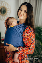 Load image into Gallery viewer, Stretchy wrap Baby Sling - LAPIS LAZULI
