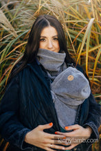 Laden Sie das Bild in den Galerie-Viewer, Turtleneck för två - Dark Grey (fleece)
