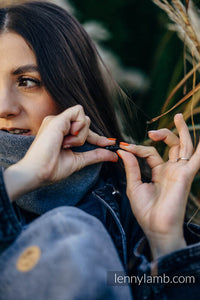 Turtleneck för två - Dark Grey (fleece)