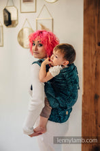 Laden Sie das Bild in den Galerie-Viewer, LennyPreschool Carrier - WILD WINE - IVY - 51% bomull, 49% silke

