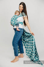 Laden Sie das Bild in den Galerie-Viewer, Lenny Lamb Woven Baby Wrap/Vävd sjal - LOVKA PETITE - BOUNDLESS - 100% bomull
