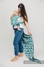 Laden Sie das Bild in den Galerie-Viewer, Lenny Lamb Woven Baby Wrap/Vävd sjal - LOVKA PETITE - BOUNDLESS - 100% bomull
