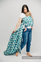 Laden Sie das Bild in den Galerie-Viewer, Lenny Lamb Woven Baby Wrap/Vävd sjal - LOVKA PETITE - BOUNDLESS - 100% bomull
