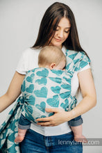 Laden Sie das Bild in den Galerie-Viewer, Lenny Lamb Woven Baby Wrap/Vävd sjal - LOVKA PETITE - BOUNDLESS - 100% bomull
