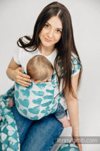 Laden Sie das Bild in den Galerie-Viewer, Lenny Lamb Woven Baby Wrap/Vävd sjal - LOVKA PETITE - BOUNDLESS - 100% bomull

