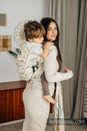 LennyHybrid Half Buckle Carrier - JURASSIC PARK - ICE DESERT - 100% bomull - Preschool