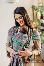 Laden Sie das Bild in den Galerie-Viewer, Lenny Lamb Woven Baby Wrap/Vävd sjal - WILD SOUL - SASSY - 100% bomull
