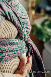 Lenny Lamb Woven Baby Wrap/Vävd sjal - WILD SOUL - SASSY - 100% bomull