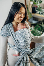 Laden Sie das Bild in den Galerie-Viewer, Lenny Lamb Woven Baby Wrap/Vävd sjal - WILD SOUL - NIKE - 100% bomull
