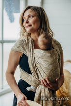 Laden Sie das Bild in den Galerie-Viewer, Lenny Lamb Woven Baby Wrap/Vävd sjal - RAPUNZEL - AURATUM - 100% bomull
