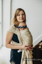 Laden Sie das Bild in den Galerie-Viewer, Lenny Lamb Woven Baby Wrap/Vävd sjal - RAPUNZEL - AURATUM - 100% bomull
