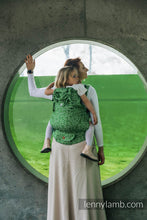 Load image into Gallery viewer, LennyPreschool Carrier - ENCHANTED NOOK - EVERGREEN - 54% bomull, 46% Tencel™
