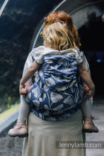 Load image into Gallery viewer, LennyPreschool Carrier - VIRIDIFLORA - ROYAL BABY - 100% bamboo viscose
