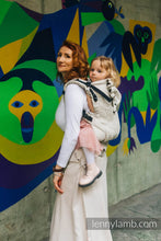 Ladda upp bild till gallerivisning, LennyPreschool Carrier - WILD WINE - PATH - 55% bomull, 45% linne
