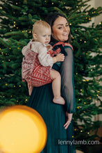 Load image into Gallery viewer, Onbuhimo PRO Carrier - PEACOCK&#39;S TAIL - HOLIDAY - 100% Cotton
