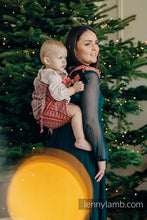 Load image into Gallery viewer, Onbuhimo PRO Carrier - PEACOCK&#39;S TAIL - HOLIDAY - 100% Cotton
