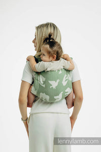 Onbuhimo PRO Carrier - BIRDY - FLY HIGH - 80% Bomull, 20% lyocell