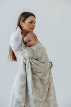 Ladda upp bild till gallerivisning, Lenny Lamb Woven Baby Wrap/Vävd sjal - VIRIDIFLORA - CONNECT - 50% bomull, 25% hampa, 25% lyocell
