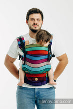 Load image into Gallery viewer, LennyUpGrade PRO Carrier - CAROUSEL OF COLORS - 100% cotton
