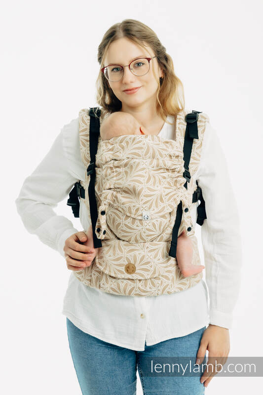 LennyUpGrade PRO Carrier - INFINITY - GOLDEN HOUR - 50% cotton, 50% bamboo viscose