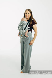 LennyUpGrade PRO Carrier - BIRDY - WHITE NOISE - 68% bomull, 16% linne, 16% modal