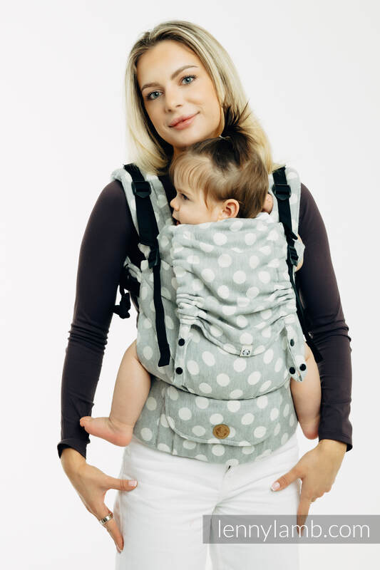 LennyUpGrade PRO Carrier - POLSKA DOTS - PLOP - 100% cotton