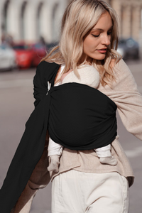 KOKADI Ringsjal - Heart2Heart Black Beauty - 100% ekologisk bomull