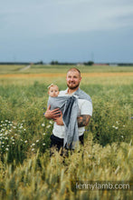 Ladda upp bild till gallerivisning, Lenny Lamb Ringsjal - ARROW - WAVE - 100% linne
