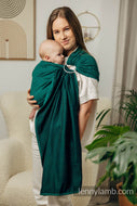 Lenny Lamb Ringsjal - EMERALD - 100% bomull