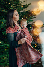 Load image into Gallery viewer, Ring Sling - PEACOCK&#39;S TAIL - HOLIDAY - 100% cotton
