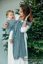 Load image into Gallery viewer, Ring Sling - PATA DE GALLO - PIXELS - 44% cotton, 32% silk, 24% bamboo viscose 
