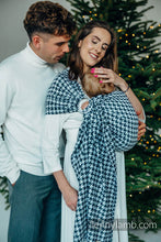 Load image into Gallery viewer, Ring Sling - PATA DE GALLO - PIXELS - 44% cotton, 32% silk, 24% bamboo viscose 
