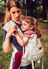 Laden Sie das Bild in den Galerie-Viewer, LELIBA Wrap Up Babytrage – Bungi Leinen – 50% Bio-Baumwolle, 50% leinen
