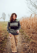 Laden Sie das Bild in den Galerie-Viewer, LELIBA Zack Babytrage - Ramus Clea - 100 % Bio-Baumwolle
