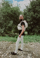 Load image into Gallery viewer, LELIBA Woven Baby Wrap - Bungi linen - 50% organic cotton, 50% linen
