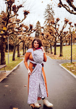 Load image into Gallery viewer, LELIBA Woven Baby Wrap - Ramus Rubus - 100% organic cotton
