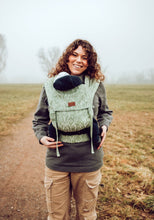 Laden Sie das Bild in den Galerie-Viewer, LELIBA Zack Babytrage - Ramus Clea - 100 % Bio-Baumwolle
