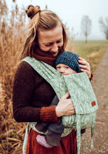 Laden Sie das Bild in den Galerie-Viewer, LELIBA Wrap Up Babytrage – Ramus Clea – 100 % Bio-Baumwolle
