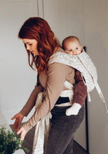 Load image into Gallery viewer, LELIBA Tai Baby Carrier - Bungi Linen - 50% organic cotton, 50% linen
