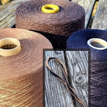Load image into Gallery viewer, Vanamo Woven Wrap/Vävd sjal - Kide Siili - 48% ekologisk bomull, 33% linne, 16% bourettesilke, 3% kapok
