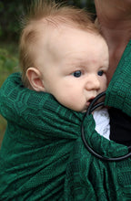 Ladda upp bild till gallerivisning, Vanamo Ringsjal - Kide Emerald, newborn - 100% ekologisk bomull
