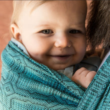 Laden Sie das Bild in den Galerie-Viewer, Vanamo Woven Wrap/Vävd sjal - Kide Neva - 100% ekologisk bomull
