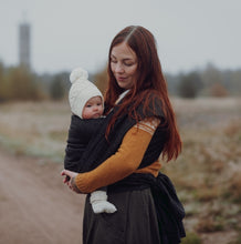 Laden Sie das Bild in den Galerie-Viewer, Vanamo Woven Wrap/Vävd sjal - Kide Sysi - 40% ekologisk bomull, 30% linne, 30% merinoull - Utförsäljning!
