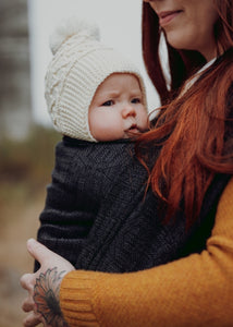 Vanamo Woven Wrap/Vävd sjal - Kide Sysi - 40% ekologisk bomull, 30% linne, 30% merinoull - Utförsäljning!