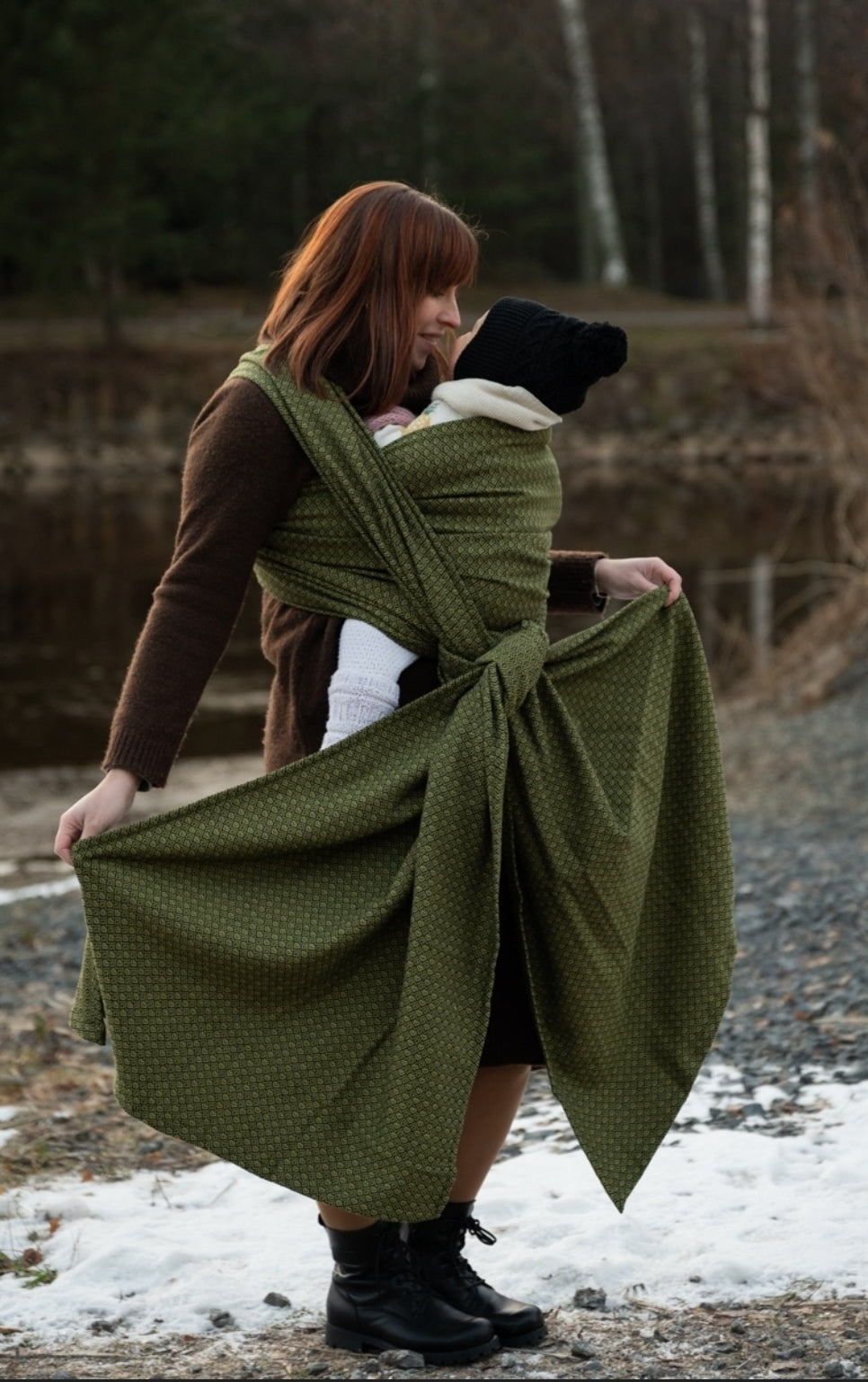 Vanamo Woven Wrap/Vävd sjal - Lempi Siimes - 100% bomull