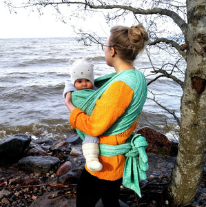 Vanamo Woven Wrap/Vävd sjal - Kide Apila - 100% ekologisk bomull